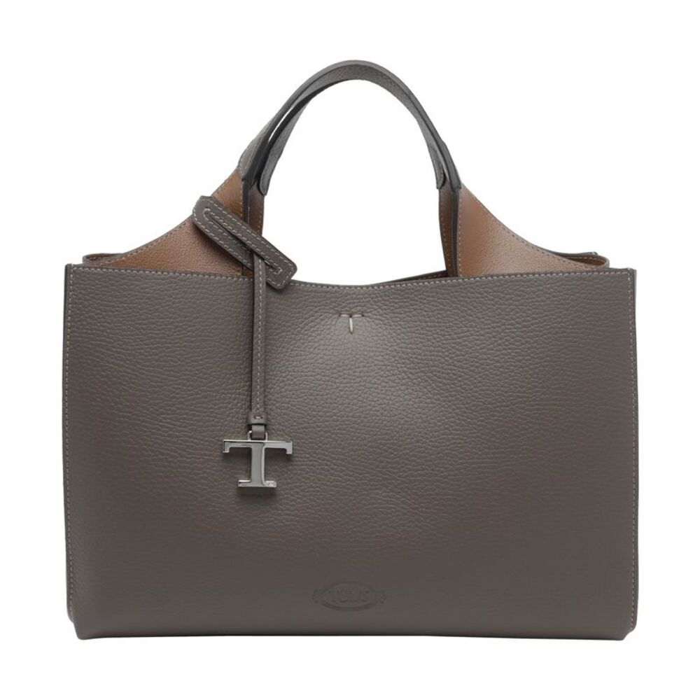 Tod's Women Di Reverse Leather Tote Bag